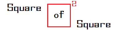 Square of Square 타이틀 이미지