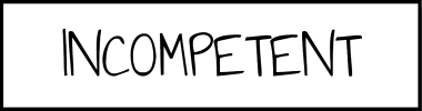 Incompetent 타이틀 이미지