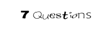 7 Questions 타이틀 이미지