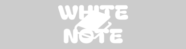 WHITENOTE 타이틀 이미지